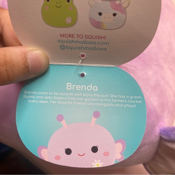 Squishmallow Stackable Brenda the Butterfly 12” - Picture 6 of 10